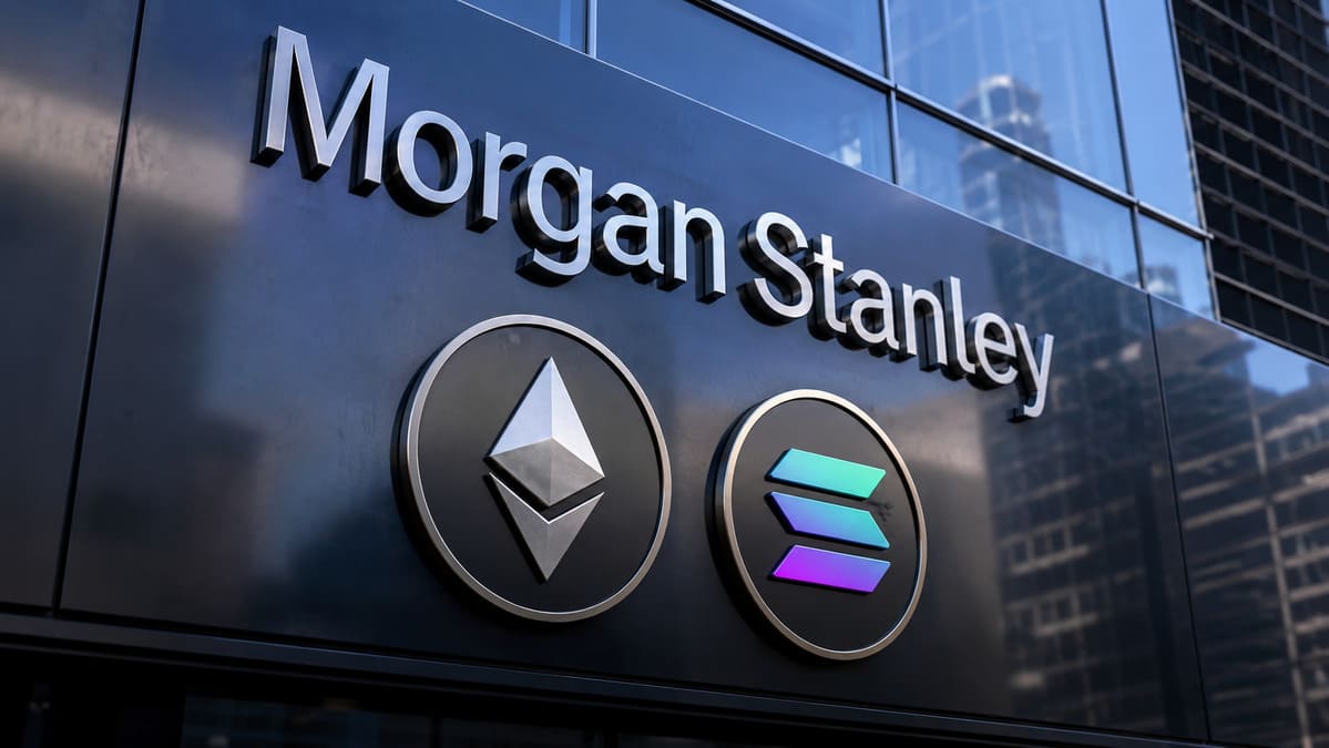 Morgan Stanley Reveals Record‑Low Fees for Its Upcoming Ethereum and Solana ETFs
