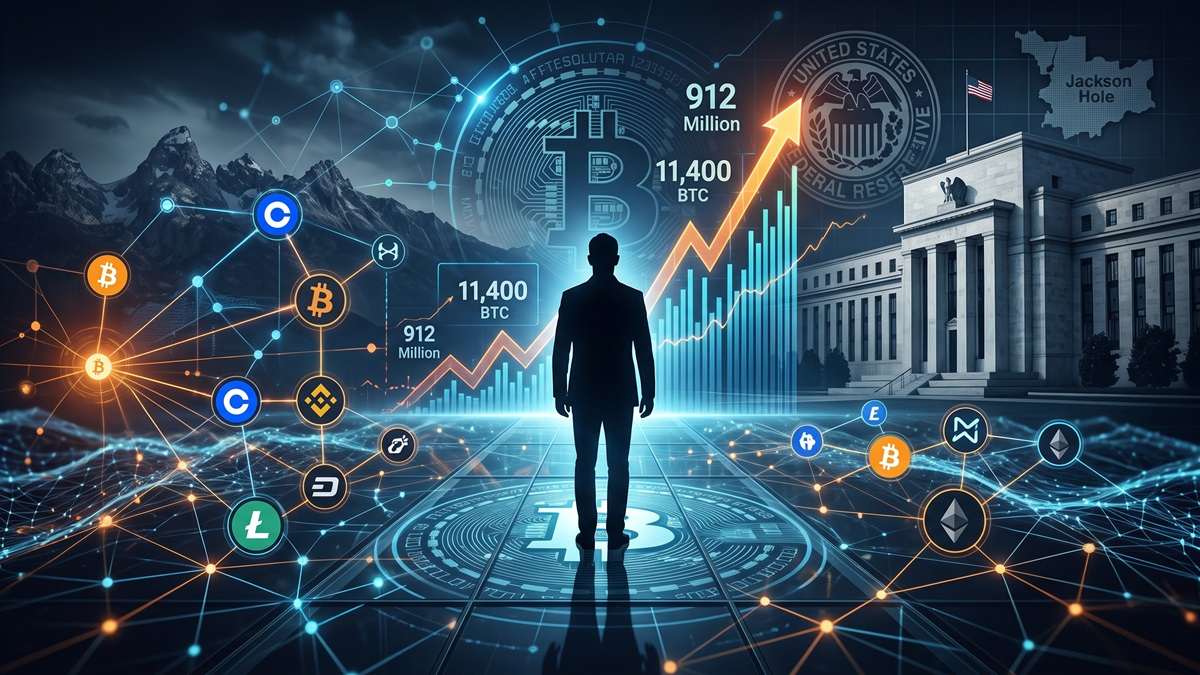 Mysterious Trader Moved $912 Million in Bitcoin Ahead of Warsh's Jackson Hole Speech