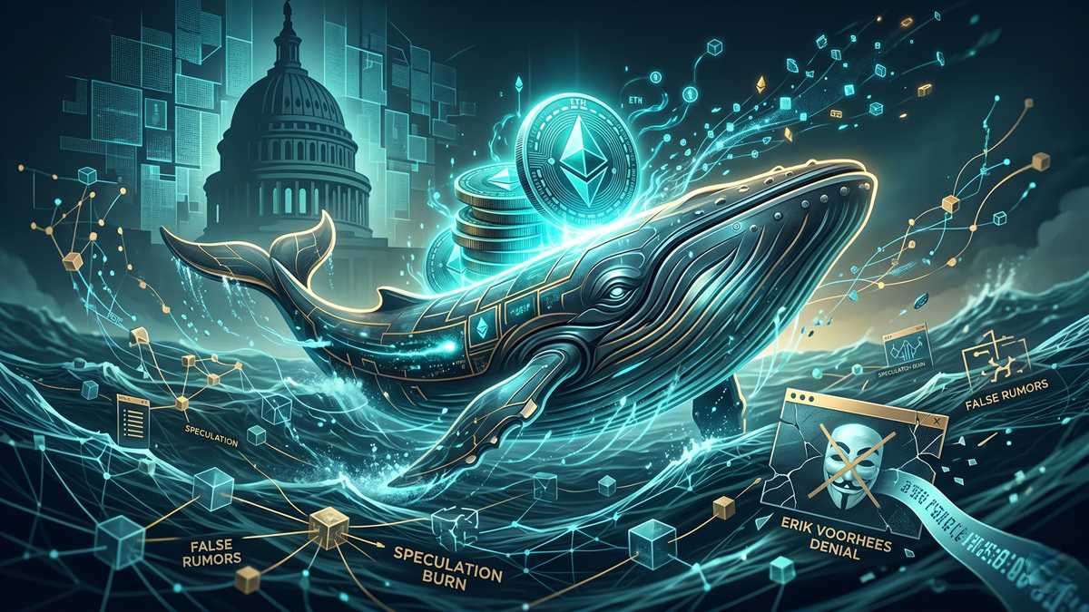 Mystery Whale Scoops Up $6.67M in ETH After False Erik Voorhees Rumors Ignite Speculation