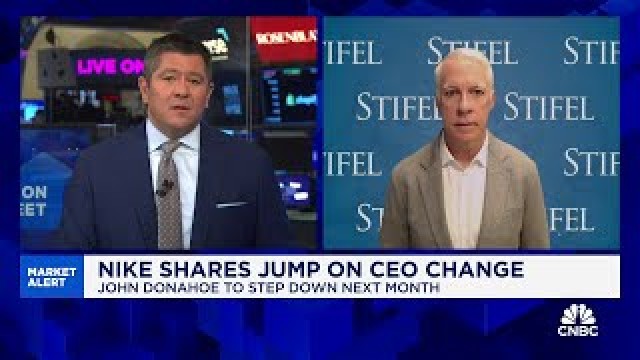 New Nike CEO a 'good man' to rejuvenate its culture, says Stifel's Jim Duffy