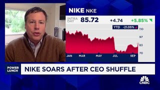 Nike CEO change is a 'step in the right direction,' says Oppenheimer's Brian Nagel