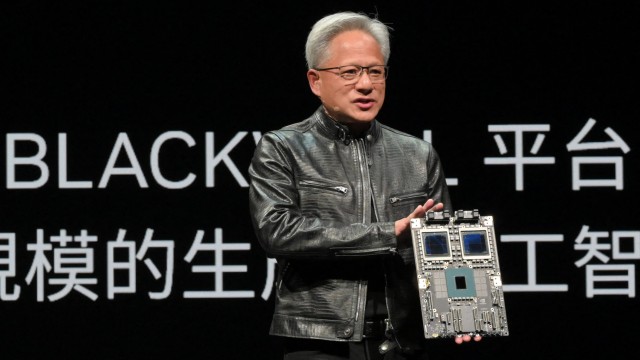 Nvidia briefly passes $3 trillion market cap on back of AI boom