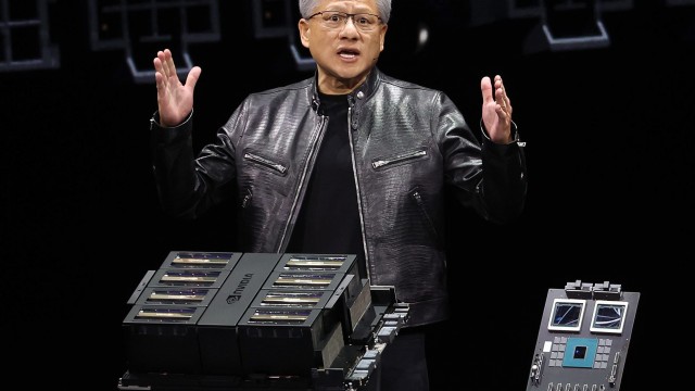 Nvidia CEO Jensen Huang says 'demand is just so strong' for its hot AI chips