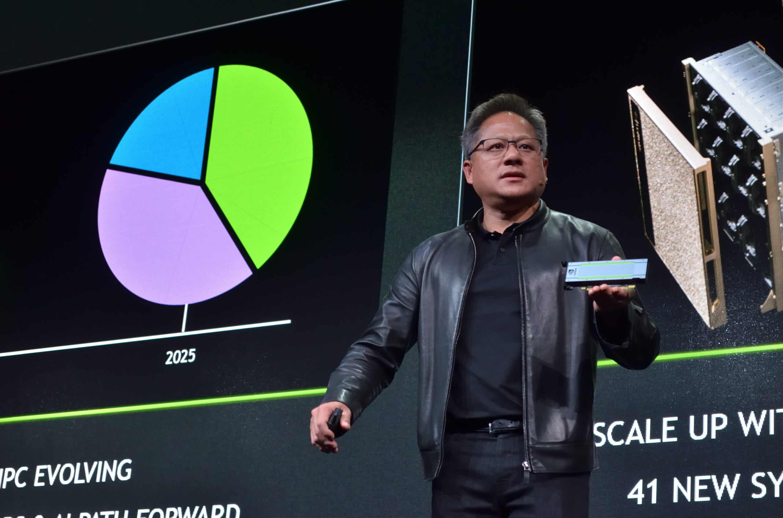 Nvidia CEO Jensen Huang’s Net Worth Reaches $142 Billion, As Company Market Cap Sets Record