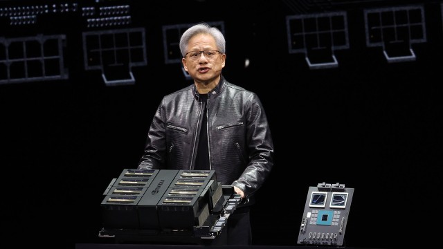 Nvidia shares pop 10% to record high after forecast signals unwavering demand for AI chips