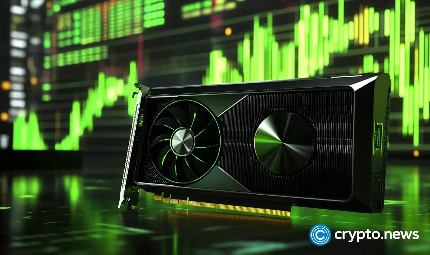 Nvidia stock jumps 7% as earnings lift Bitcoin