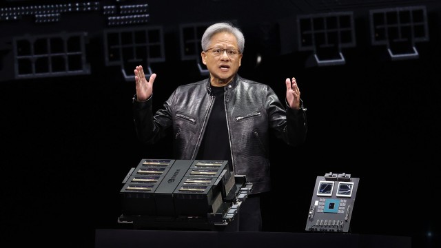 Nvidia's Jensen Huang gave us all the details on when its new big-ticket AI chip will hit the market
