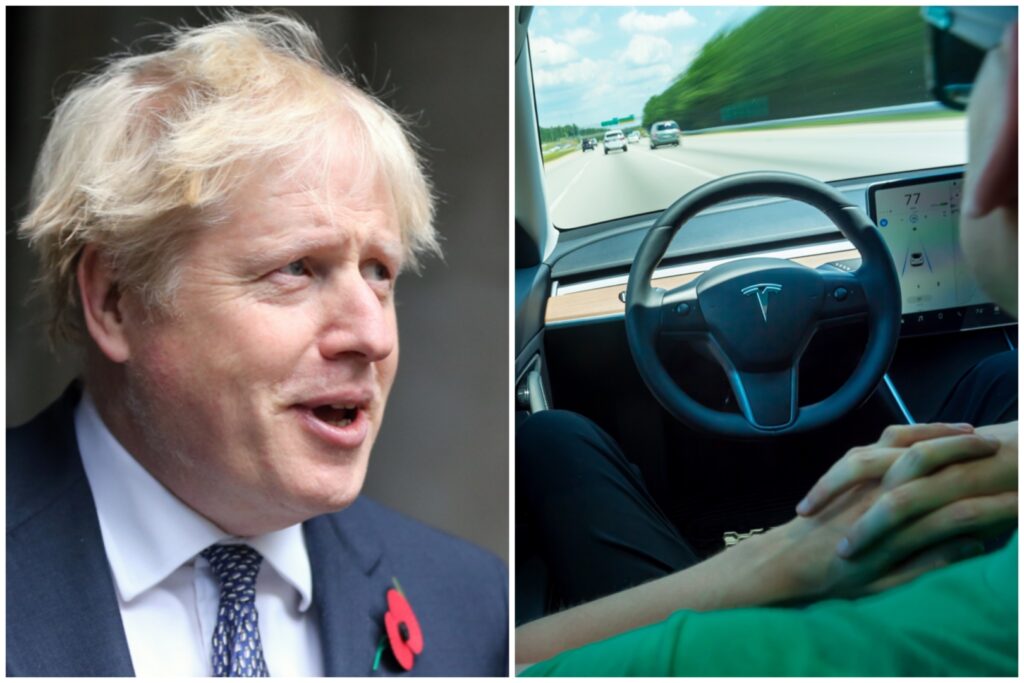 'Oh My Word:' Tesla FSD Wows Boris Johnson As It Drives His Family Around 'Hair-Raising' LA Roads; Ex-UK Leader Reveals New Feature In Works