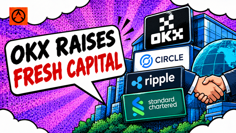 OKX Raises Fresh Capital at $25B Valuation from Circle and Ripple