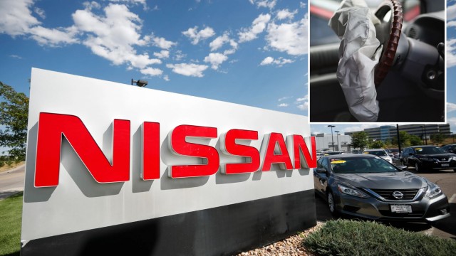 Older Nissan vehicles at risk for exploding Takata air bags, feds warn