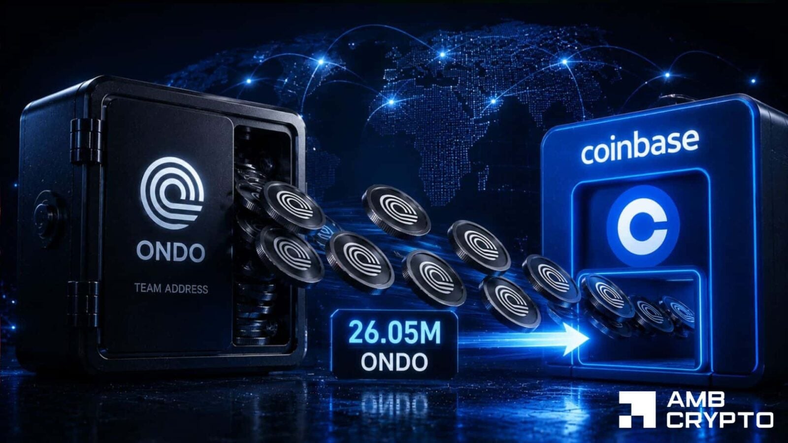 ONDO team-linked wallet sends 26M tokens to Coinbase – Sell-off next?