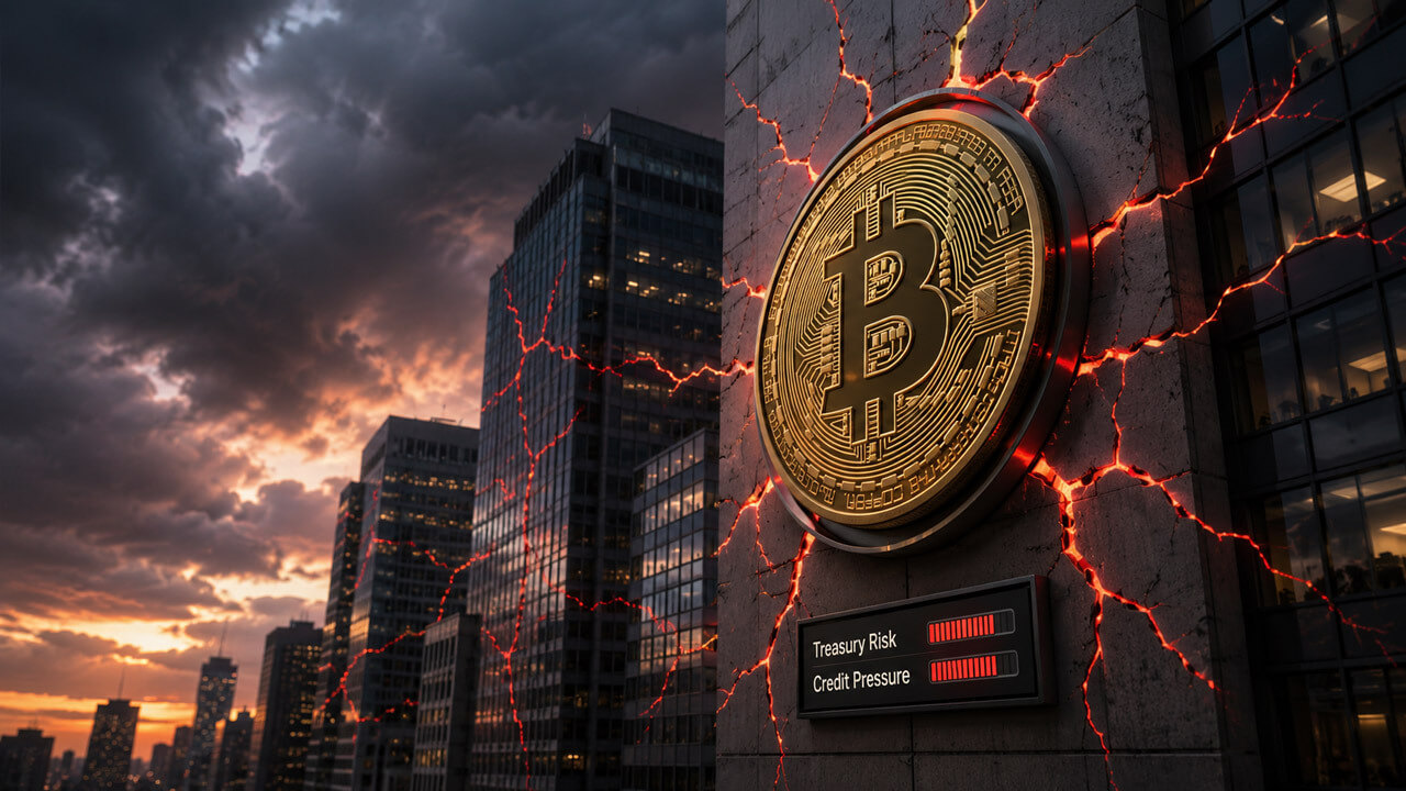 One Bitcoin treasury's paper loss just made Strategy's stress everyone's problem