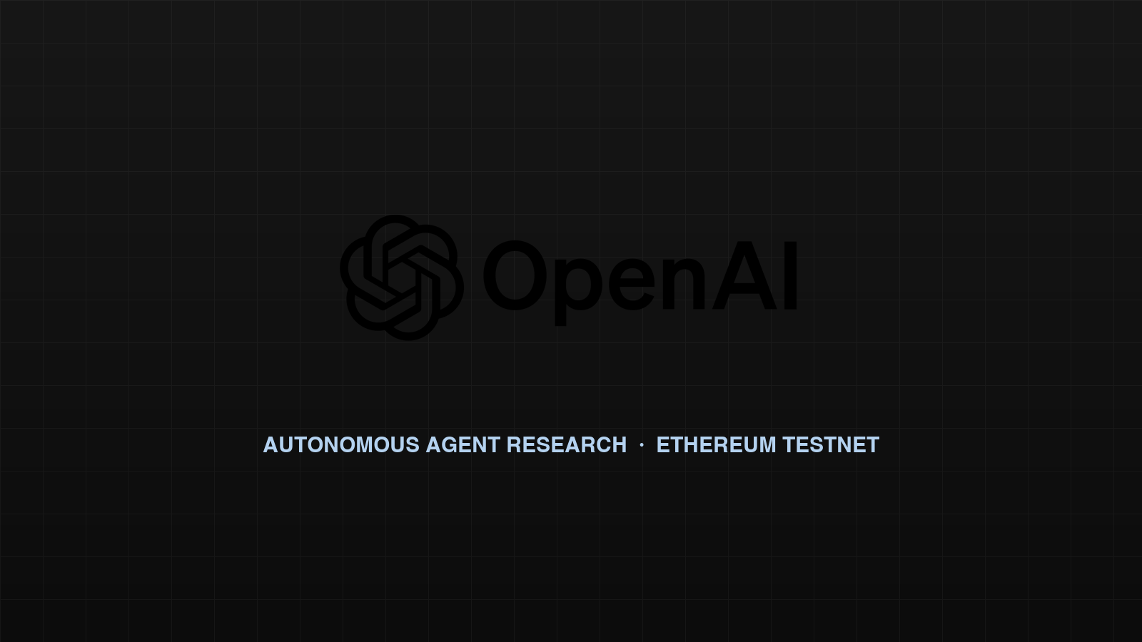 OpenAI Agent Takes Ethereum From Unauthorized Wallet After Running Out Of Gas