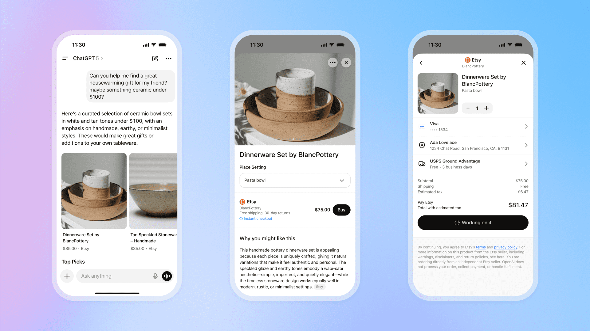 OpenAI announces ChatGPT Instant Checkout for Etsy and Shopify
