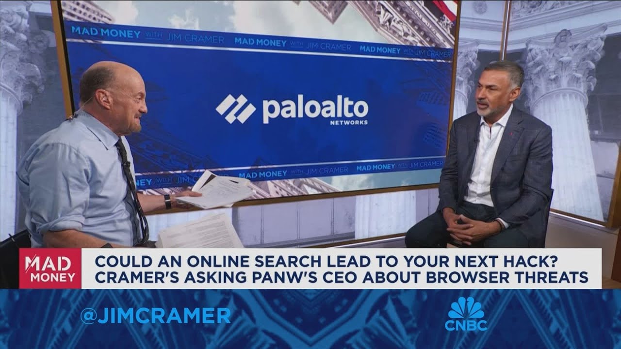 Palo Alto CEO Nikesh Arora goes one-on-one with Jim Cramer
