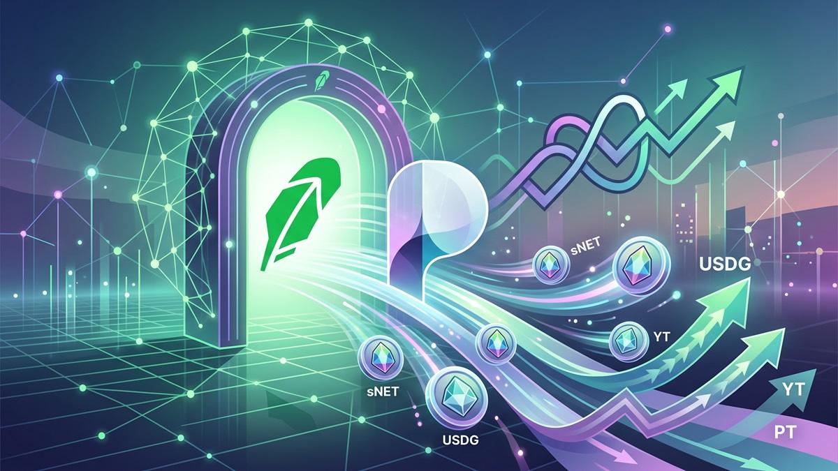 Pendle Debuts on Robinhood Chain With New sNET Yield Market