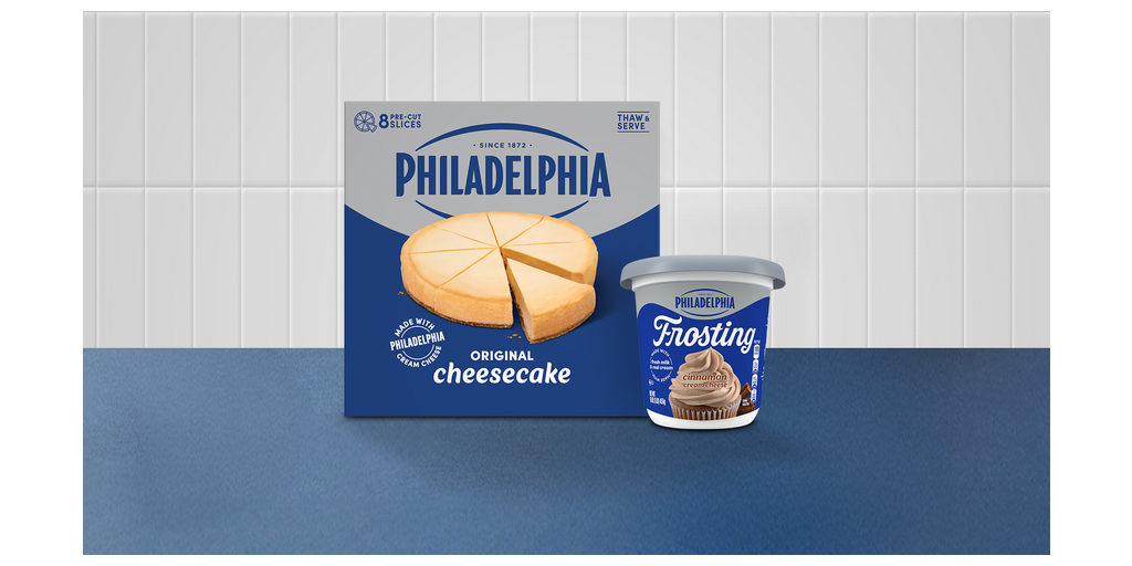 Philadelphia Makes Holiday Hosting Sweeter With Its First-Ever Frozen Cheesecake and New Cinnamon Cream Cheese Frosting