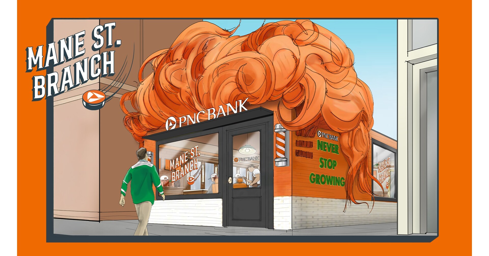 PNC Bank Brings Legendary Hockey Hair, Financial Growth to North Texas with 