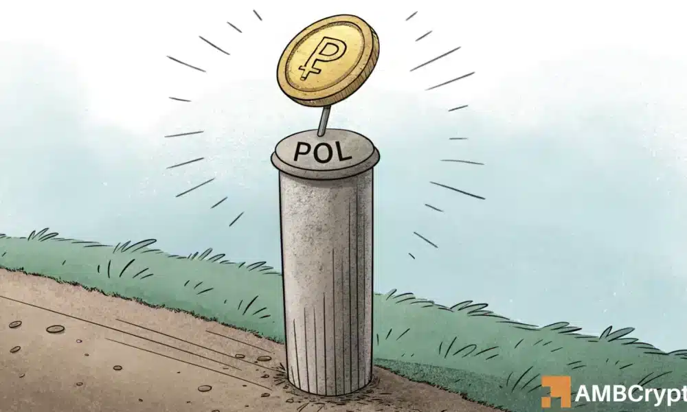 Article image for Polygon's liquidity strain: Can POL's support hold as selling rises?