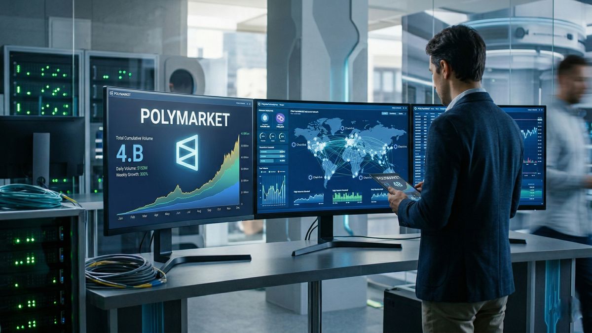 Polymarket Hits $4B in 5-Minute Volume—Is Chainlink Powering DeFi's Next Breakout?