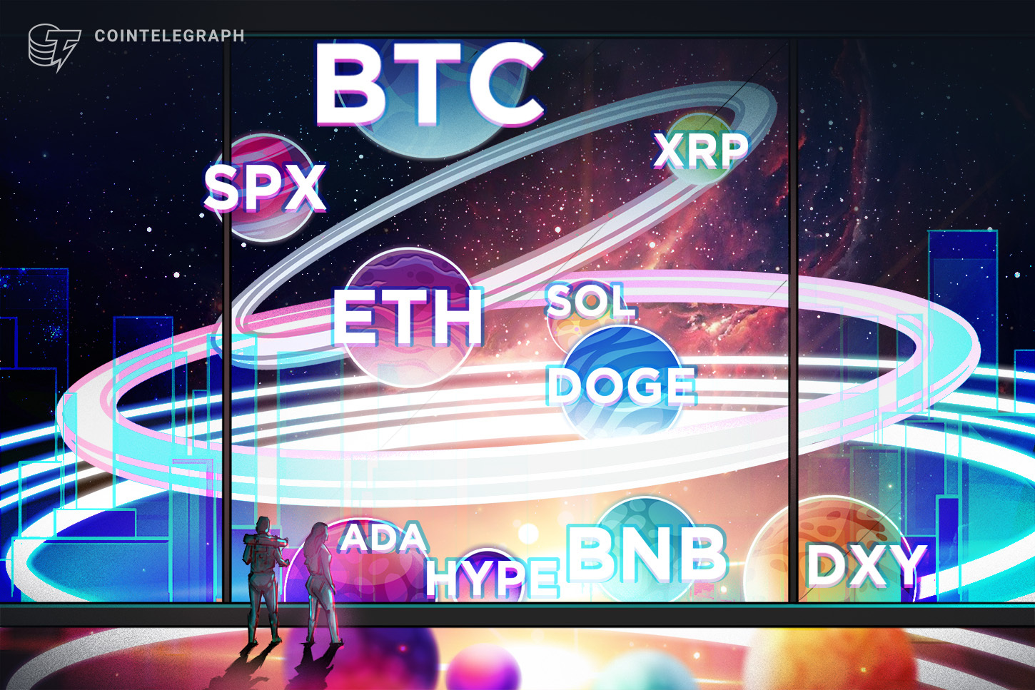 Article image for Price predictions 3/16: SPX, DXY, BTC, ETH, BNB, XRP, SOL, DOGE, ADA, HYPE