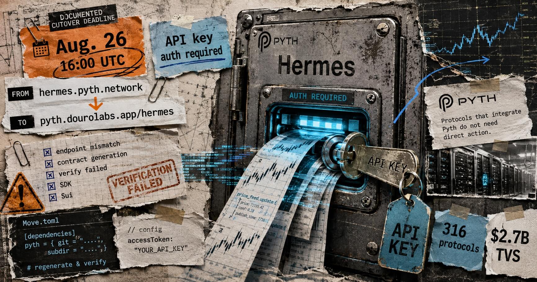 Pyth Network's API overhaul threatens to freeze unpatched smart contracts across 300 DeFi protocols