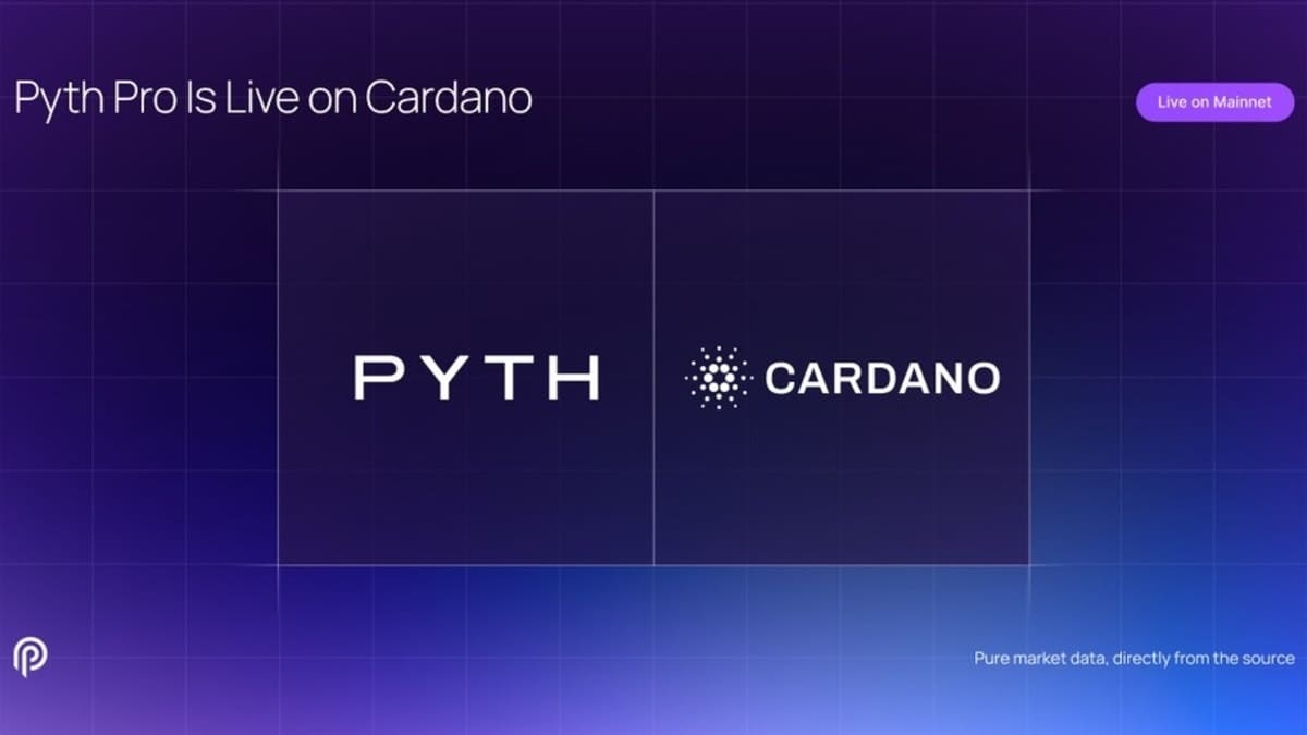 Pyth Pro Goes Live on Cardano, Delivering Institutional Pricing for DeFi Builders