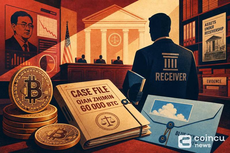 Qian Zhimin 60,000 BTC Case Hearing Adds Blue Sky Grei Receiver