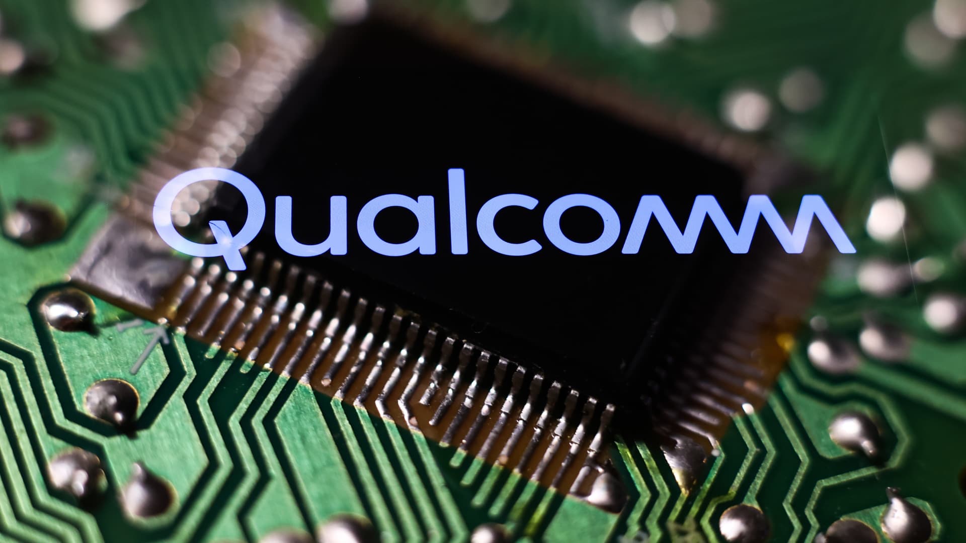 Qualcomm shares fall after China opens antitrust probe into the U.S. chip giant