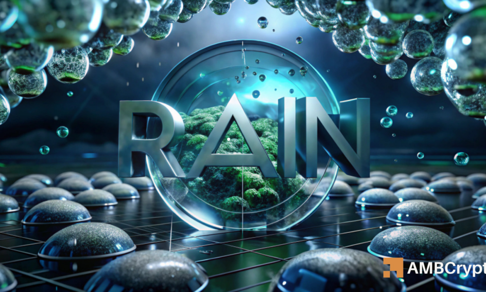 RAIN crypto rallies 11% – Yet KEY signals raise doubts