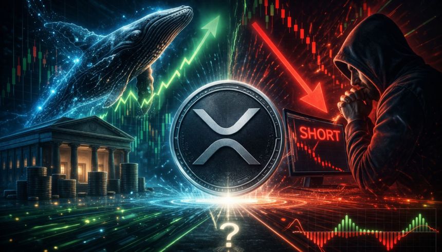 Real Money Is Buying XRP. Leveraged Traders Are Still Shorting It.