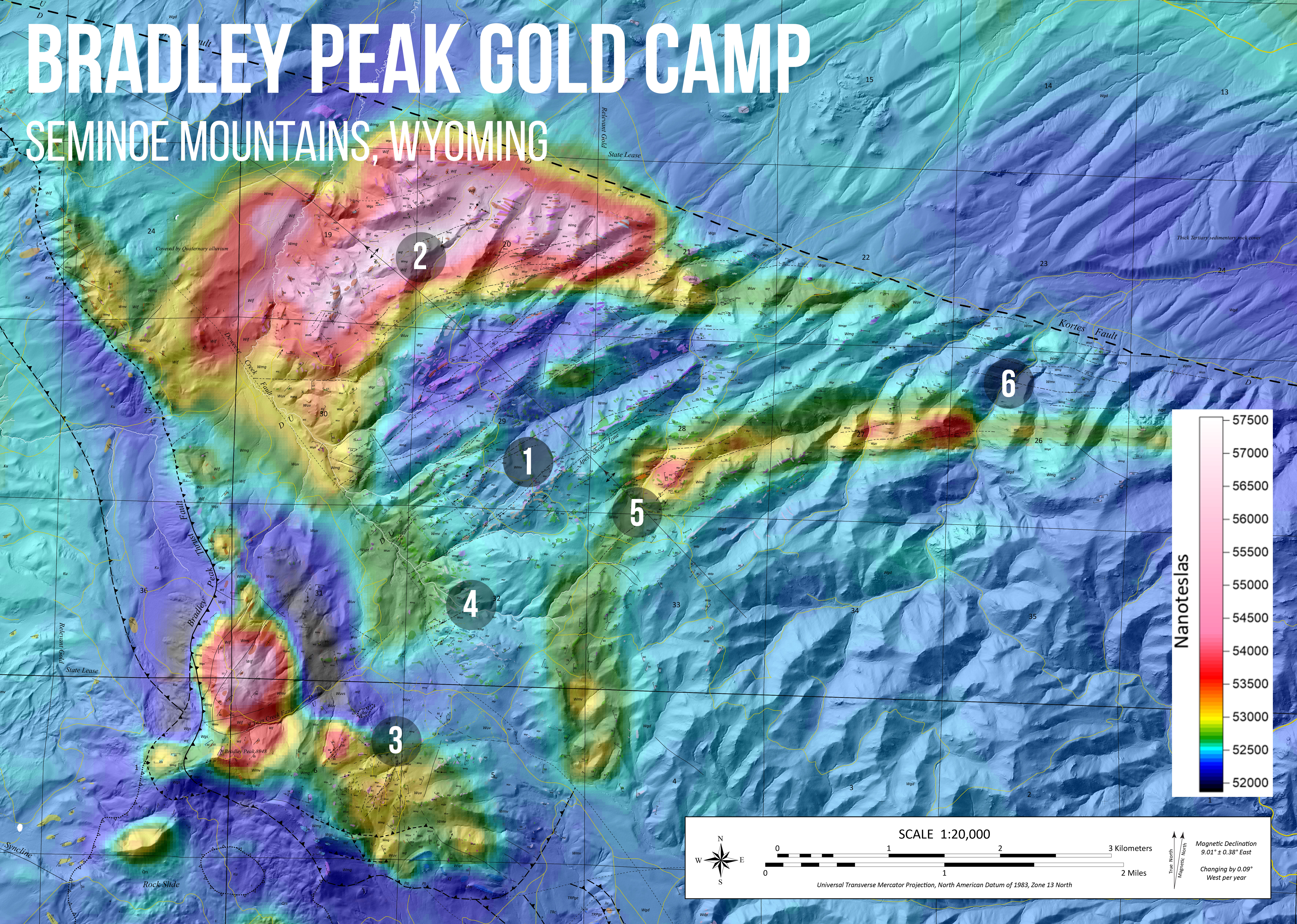 Relevant Gold Defines Large-Scale Drilling Target at Bradley Peak, Sampling 46.8 g/t Au, 7.8% Cu and 2% Zn in Apex Zone