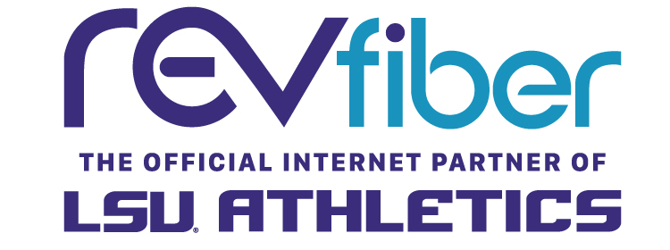 REV Fiber named the Official Internet Partner of LSU Athletics