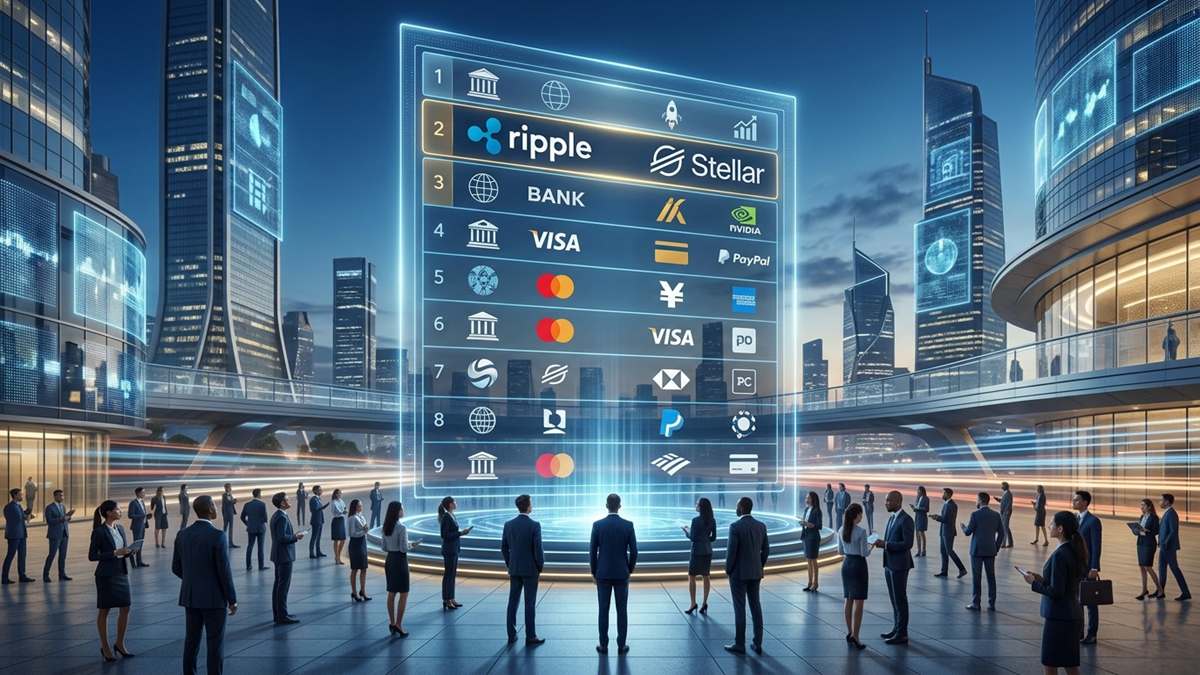 Ripple and Stellar Rank Among Global Payments Giants in FXC's 2026 Top 100