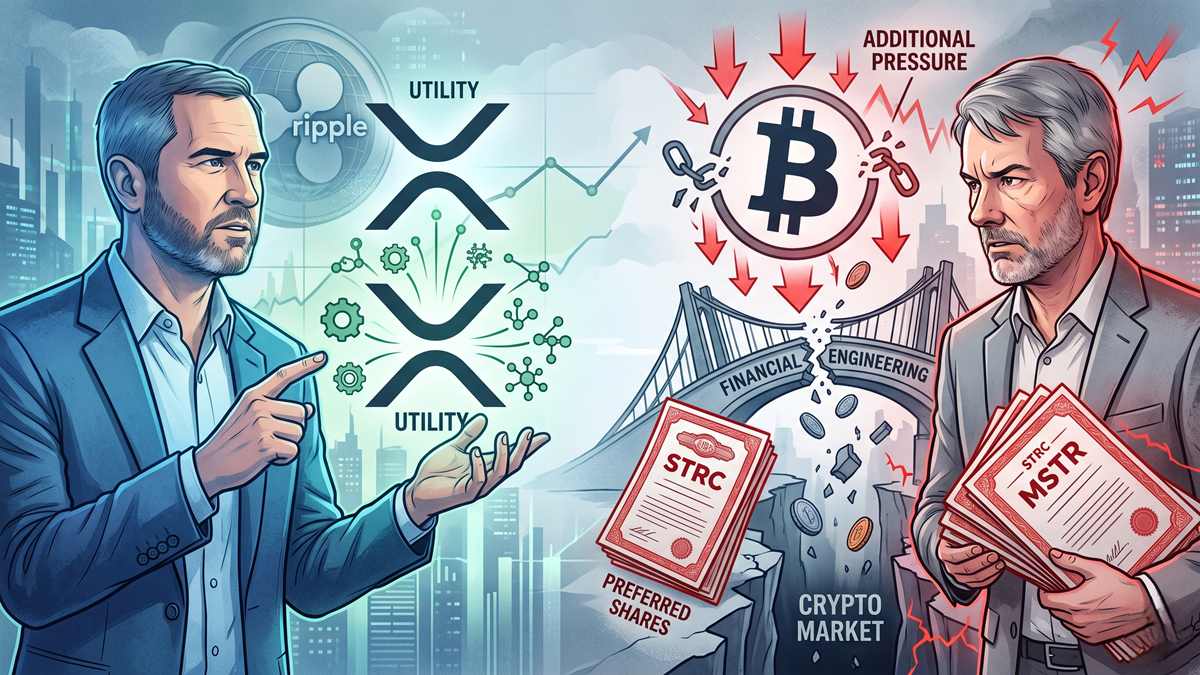 Ripple CEO Claims Michael Saylor's Strategy Has Added Pressure on Crypto Markets