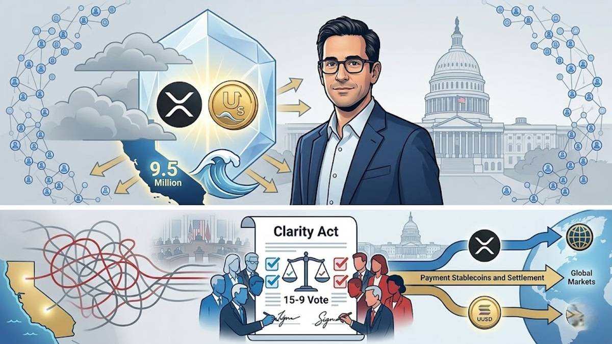 Ripple Executive Urges Crypto Protections For 67 Million Americans Under Clarity Act
