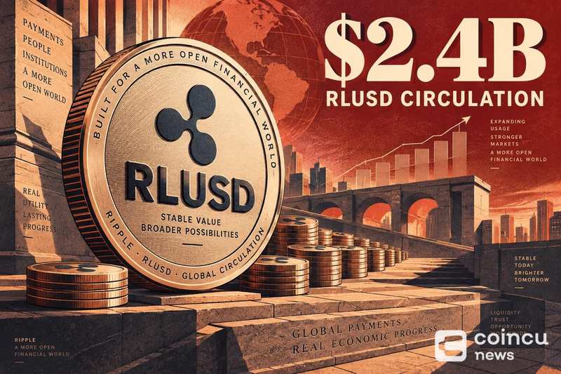 Ripple RLUSD Circulation Rises to $2.4 Billion
