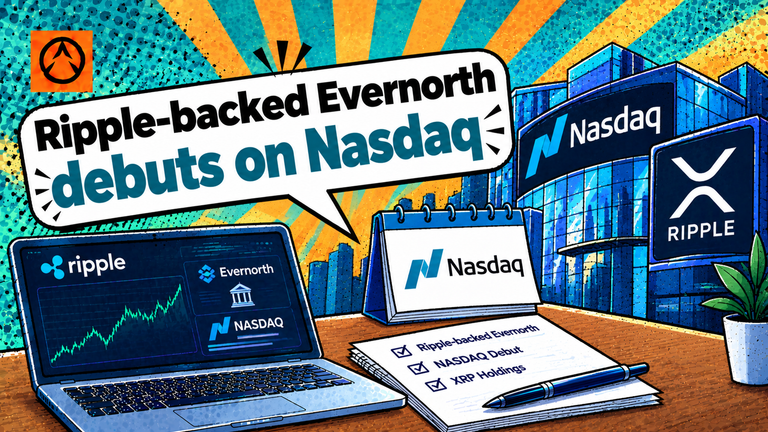 Ripple-backed Evernorth debuts on Nasdaq with 473M XRP