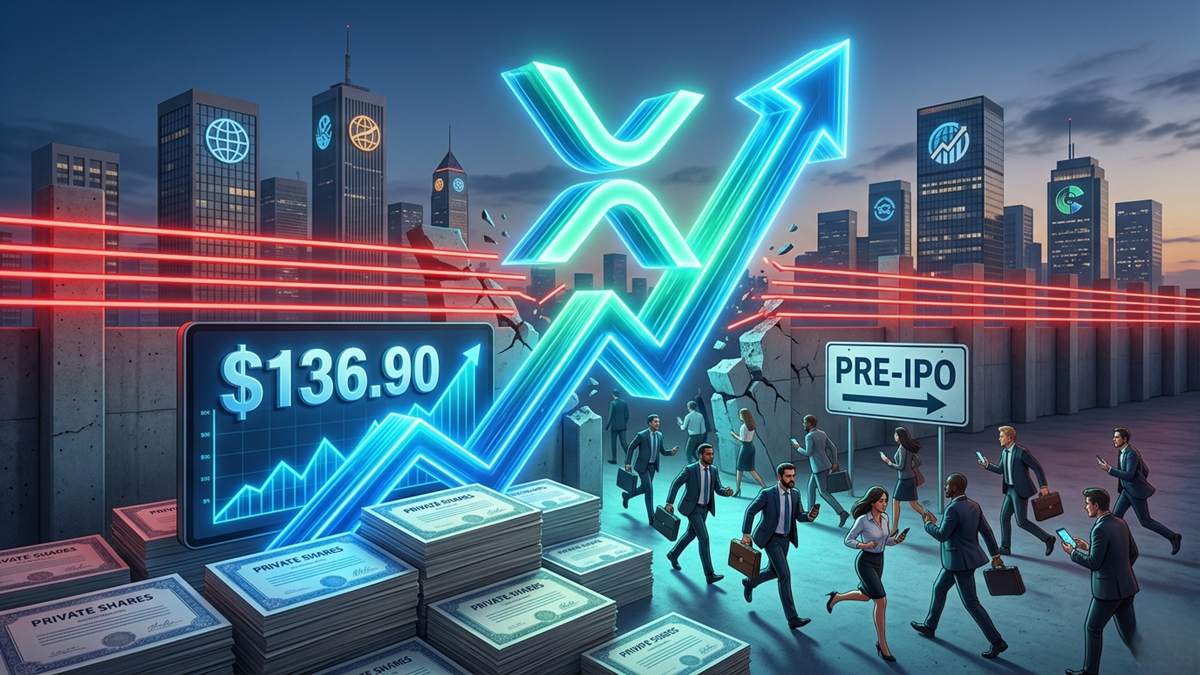 Ripple's $136.90 Private Share Valuation Sparks XRP Breakout