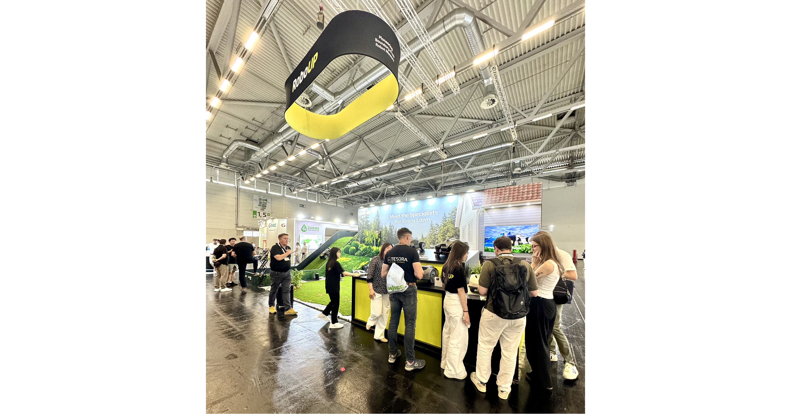 RoboUP sera présent au salon Spoga+Gafa 2026 - Venez rencontrer les spécialistes de toutes les pelouses