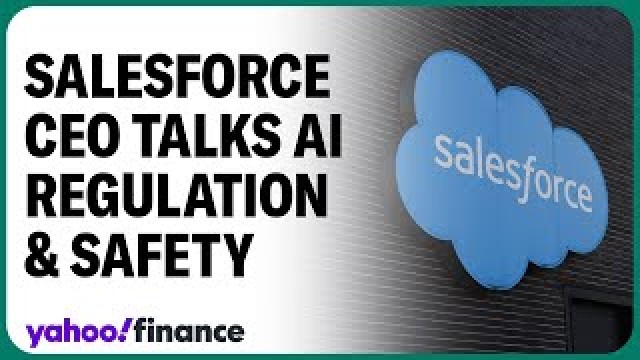 Salesforce CEO Marc Benioff talks AI regulation