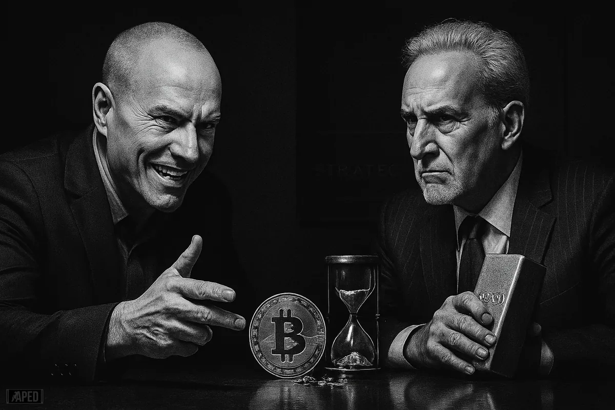 Saylor Dismantles Schiff's Bitcoin Critique