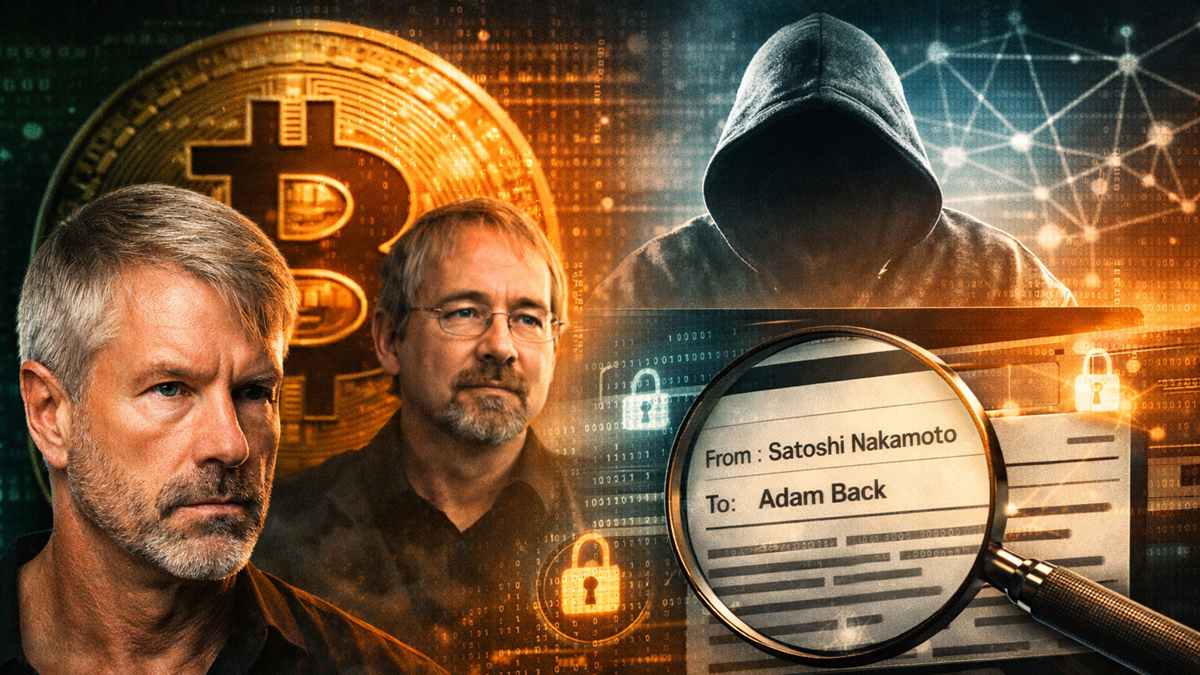 Saylor Reveals Key Reason Adam Back Isn't Bitcoin's Mysterious Creator