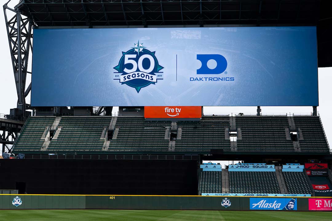 Seattle Mariners Upgrade Video Board at T-Mobile Park with Daktronics