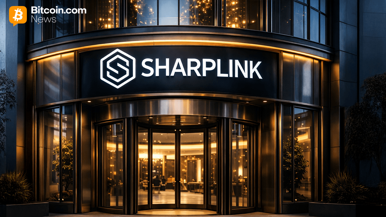 Sharplink's ETH Stack Nears 870K as Institutions Claim 46% Stake