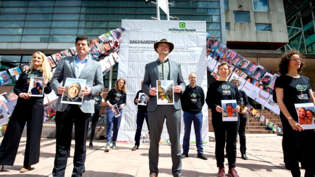 Shell faces barrage of protests over climate at AGM