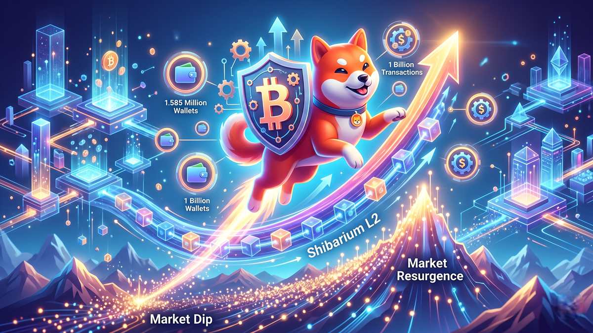 SHIB Adoption Accelerates on Shibarium Following Market Resurgence