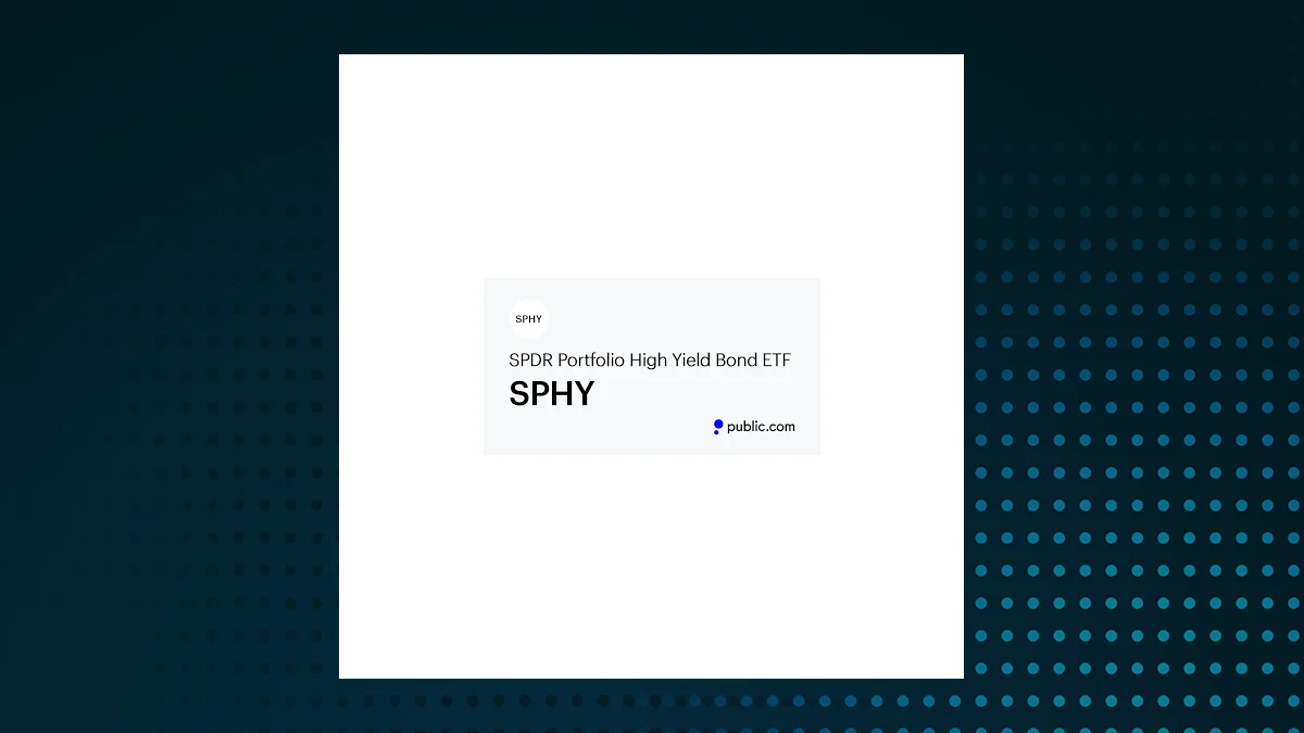 Signal Advisors Wealth LLC Lowers Stock Position in SPDR Portfolio High Yield Bond ETF $SPHY