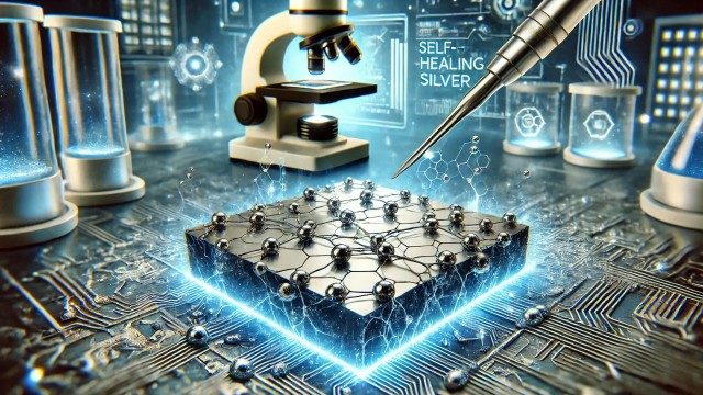 Silver self-healing breakthrough could be a game-changer for electronics