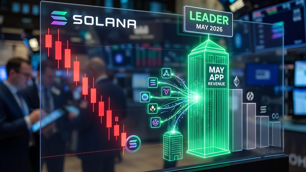 Solana Defies Downtrend, Leading All Chains in May Application Revenue